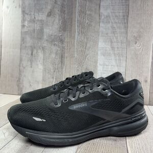 Brooks Ghost 14 Men's Size 8.5 Road Running Shoes Athletic Sneakers Triple Black